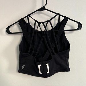 FP movement x [solidcore] Black Long Line Sports Bra